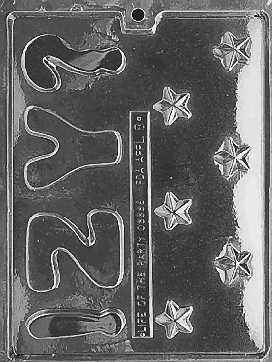 Chocolate Mold: Letters